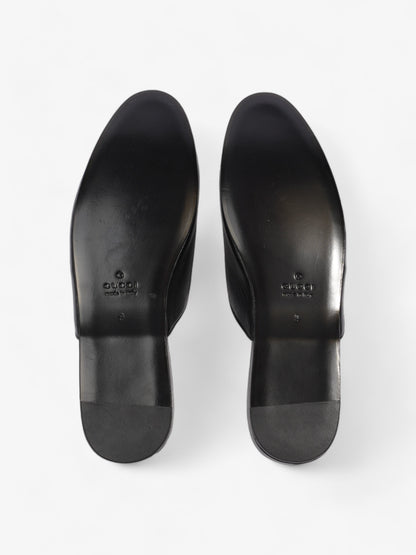 Gucci GG Yankees Loafers Black / Green / Red Leather EU 43 UK 9