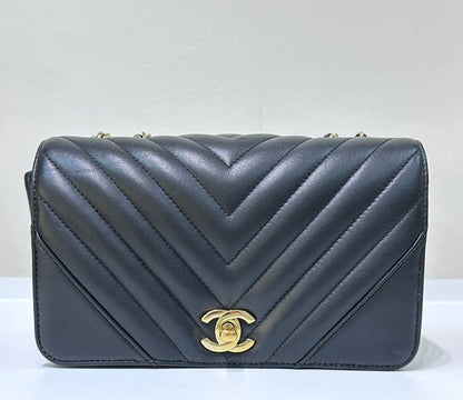 Chanel Flap Mini Quilted Black Shoulder Bag