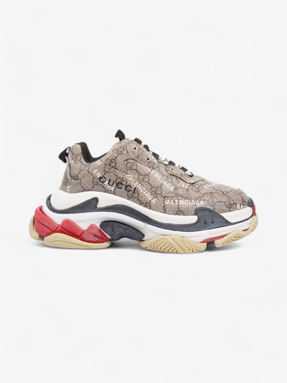 Balenciaga Gucci x Balenciaga Triple s Beige  / White / Black Canvas EU 38 UK 5
