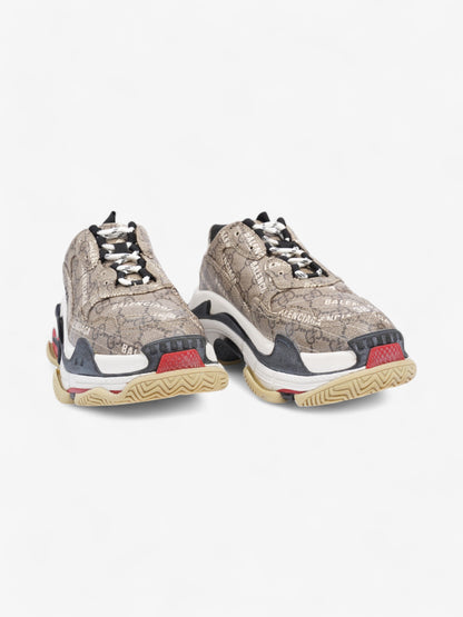 Balenciaga Gucci x Balenciaga Triple s Beige  / White / Black Canvas EU 38 UK 5