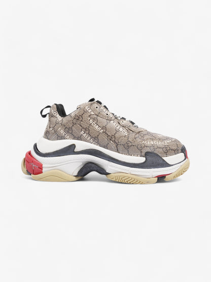 Balenciaga Gucci x Balenciaga Triple s Beige  / White / Black Canvas EU 38 UK 5