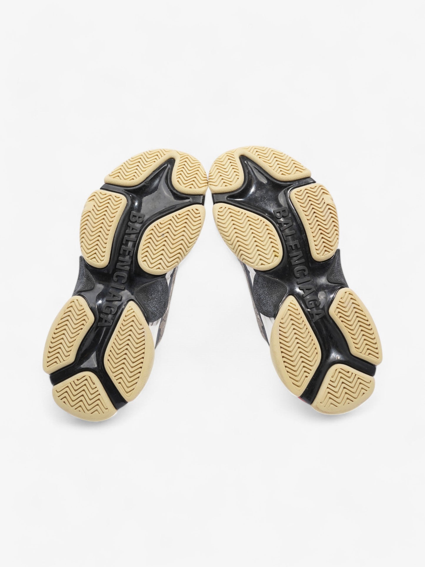 Balenciaga Gucci x Balenciaga Triple s Beige  / White / Black Canvas EU 38 UK 5