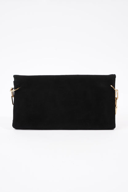 Gucci Flap Chain Black Velvet