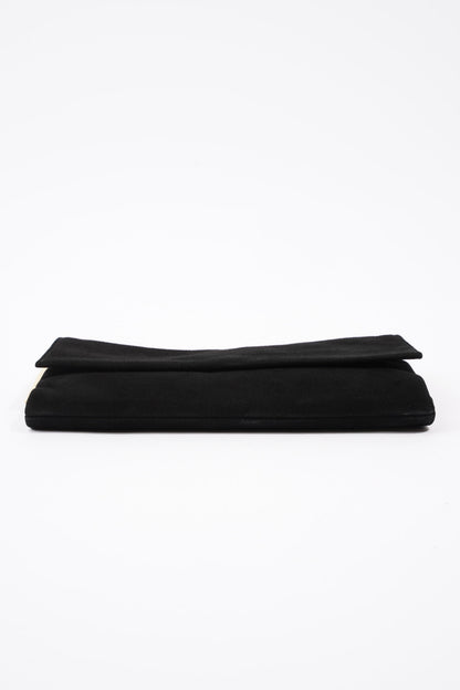 Gucci Flap Chain Black Velvet