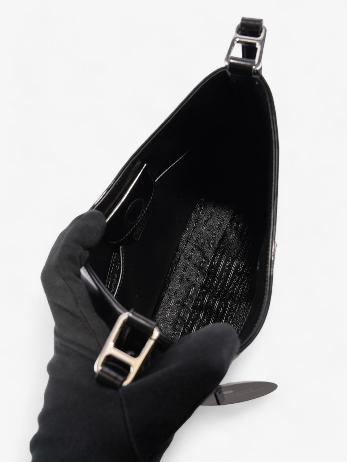 Prada Cleo Black Leather