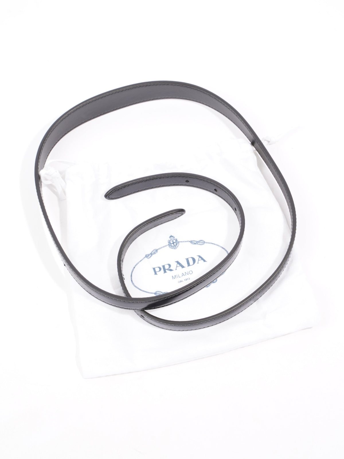 Prada Cleo Black Leather