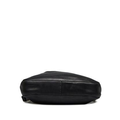 Gucci Shoulder Bag Black Leather