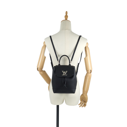 LOUIS VUITTON LockMe Mini Calfskin Leather Backpack Bag