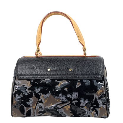 LOUIS VUITTON Carrousel Fleur de Jais Monogram Canvas Bag