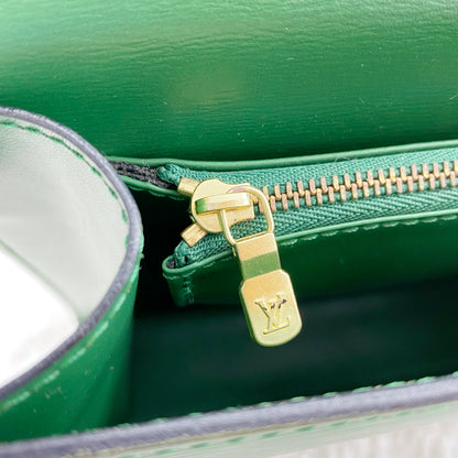 Louis Vuitton Green Leather Marlesherbes Bag