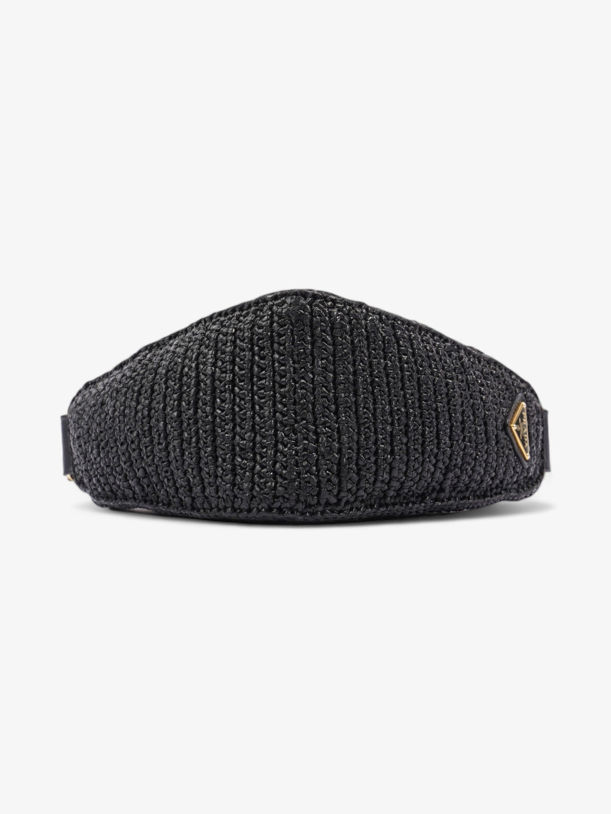 Prada Prada Crochet Black Raffia