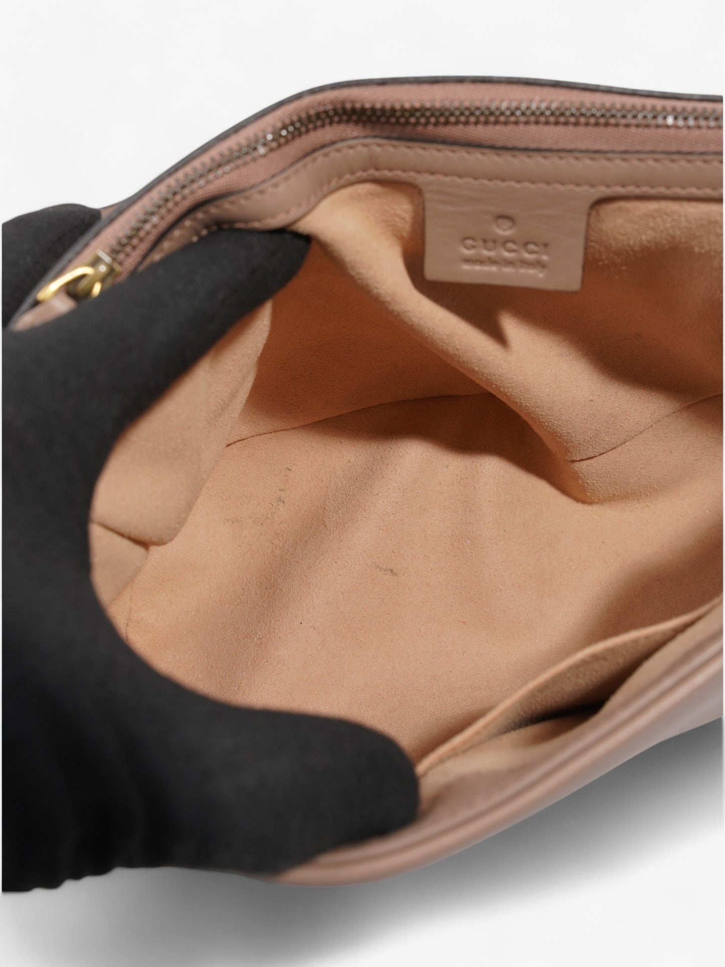 Gucci Marchmont beige Dusty Rose Matelasse Leather Medium