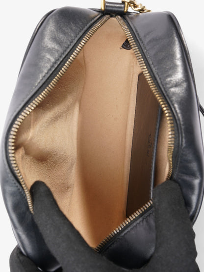Gucci GG Marmont Black Matelasse Leather Small