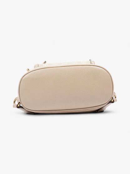 Gucci Interlocking G Backpack Beige And White GG Supreme Coated Canvas Small