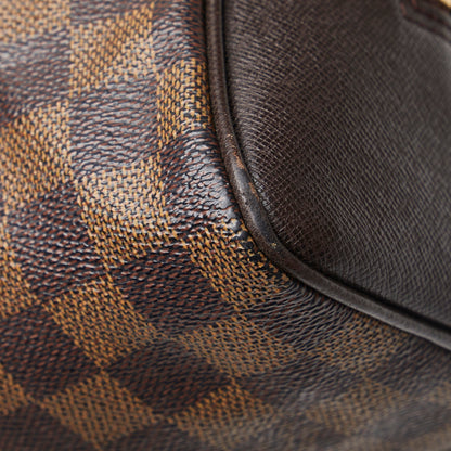 LOUIS VUITTON Damier Ebene Brera Handbag