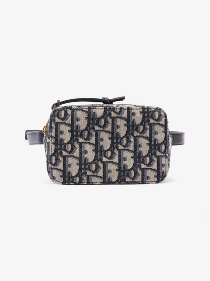 Christian Dior Oblique Belt Bag Blue Oblique Fabric