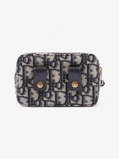 Christian Dior Oblique Belt Bag Blue Oblique Fabric