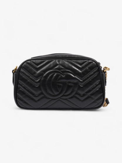 Gucci GG Marmont Black Matelasse Leather Small