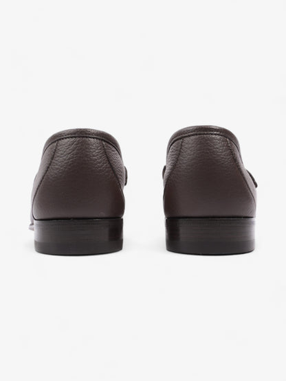 Gucci Horsebit Loafers Brown / Green / Red Leather EU 40.5 UK 6.5