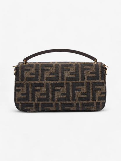 Fendi Baguette Zucca / Brown Fabric Mini