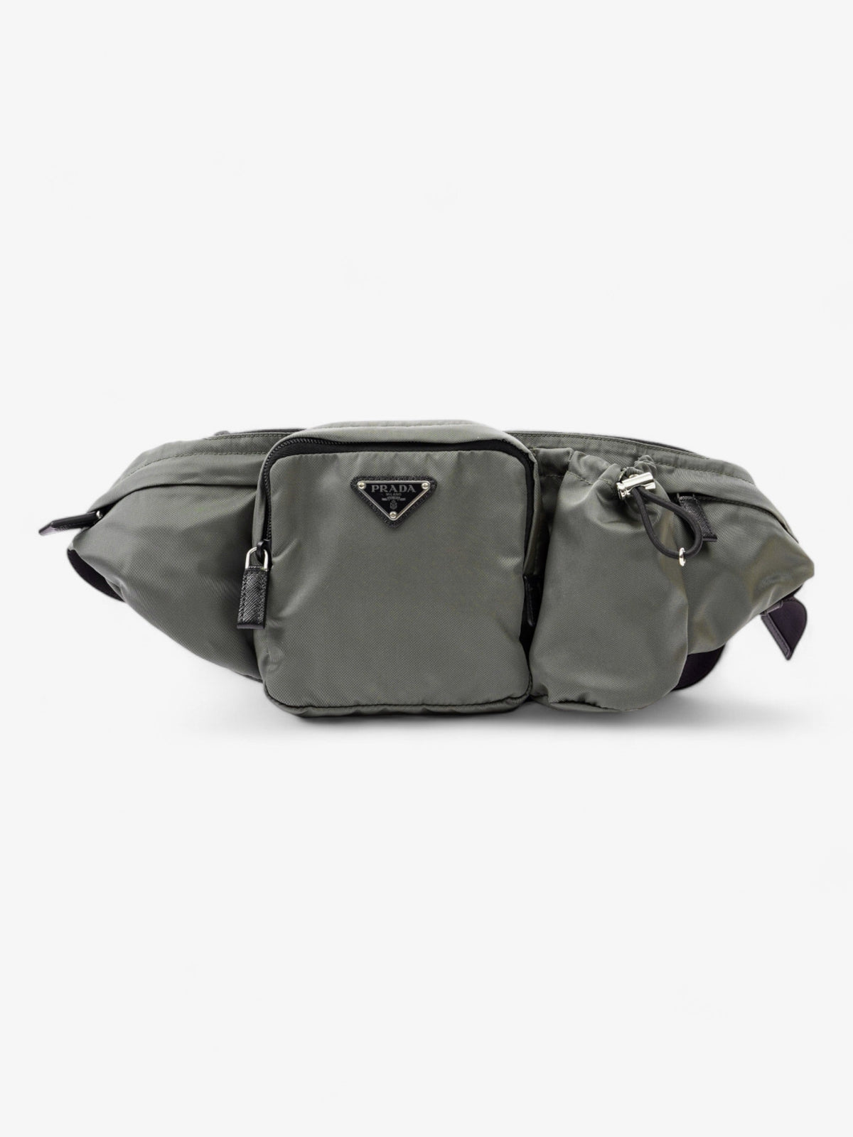 Prada Belt Bag Green / Black Re Nylon