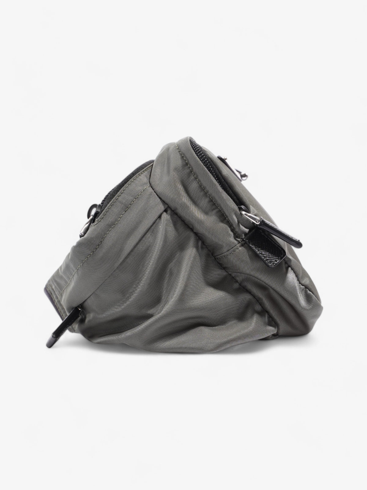 Prada Belt Bag Green / Black Re Nylon