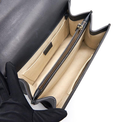 Gucci Dionysus Top Bamboo Handle Black