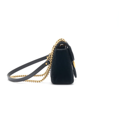 Gucci Velvet Small GG Marmont Bag 26cm