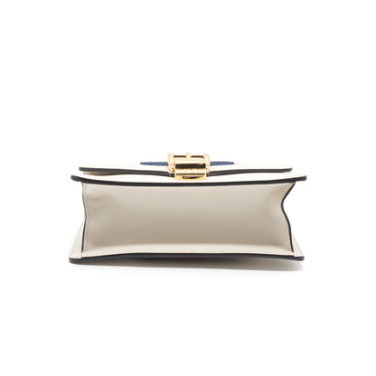 Gucci Sylvie Leather Mini Chain Bag (the nylon web bow missing)