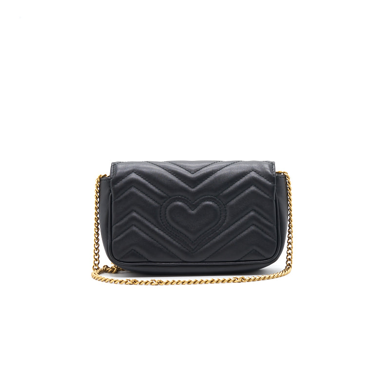 Gucci GG Marmont Matelassé Leather Super Mini Bag