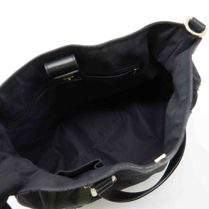Gucci Black Monogram Canvas Tote