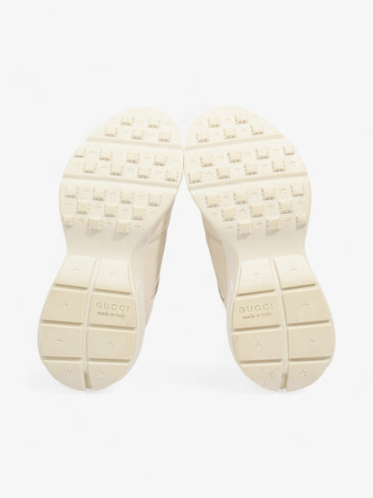 Gucci Rhyton Sneaker Ivory Leather EU 40 UK 7