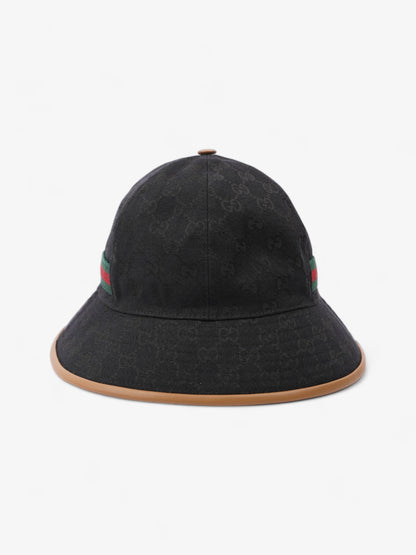 Gucci GG Sport Bucket Hat Black Canvas M