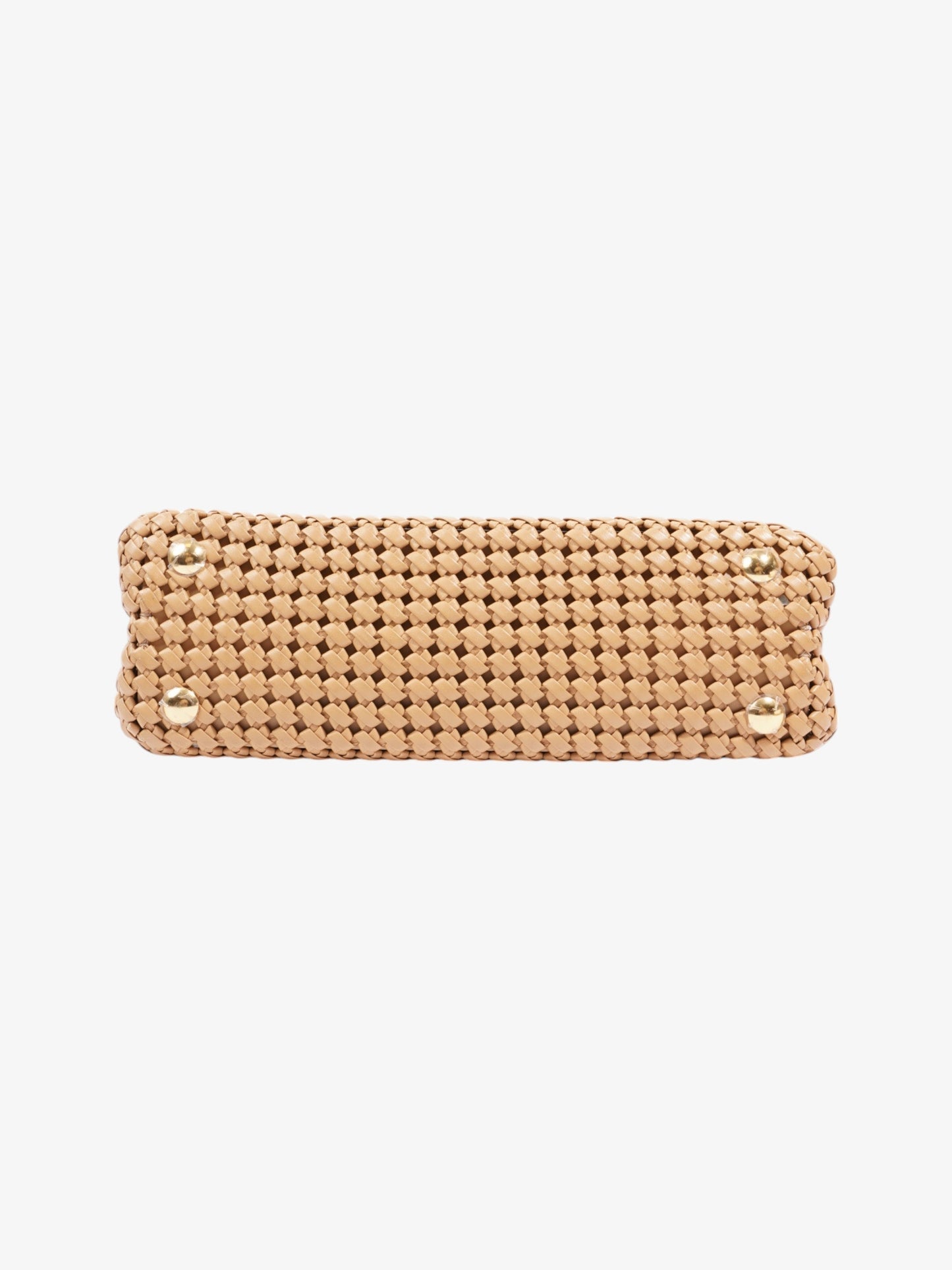 Fendi Peekaboo Tan Leather Medium