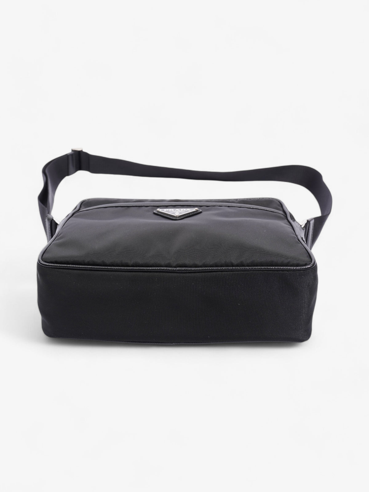 Prada Messenger Bag Black Re Nylon