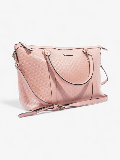 Gucci Microguccissima Tote Pink Leather
