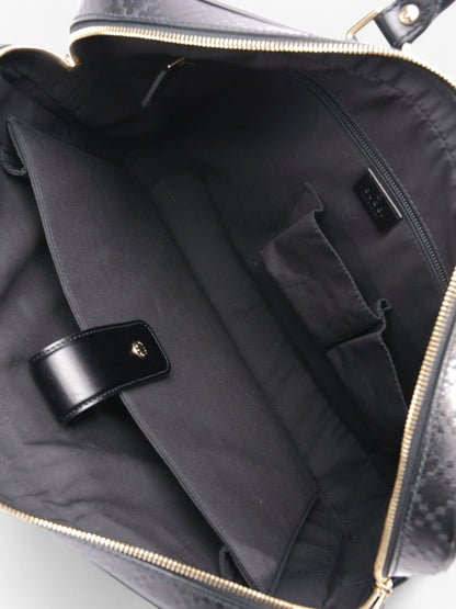 Gucci GG Briefcase Black Canvas