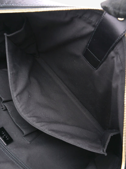 Gucci GG Briefcase Black Canvas