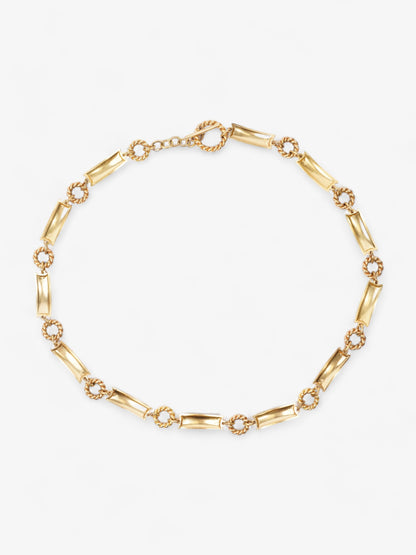 Gucci Interlocking GG Chain Gold / Blue Base Metal