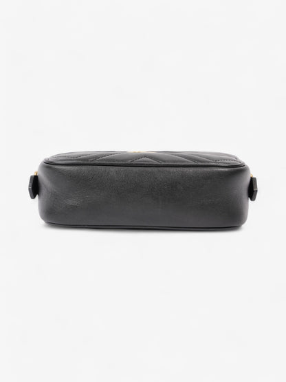 Gucci GG Marmont Black Matelasse Leather Mini