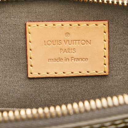 LOUIS VUITTON Monogram Vernis Alma BB Gold