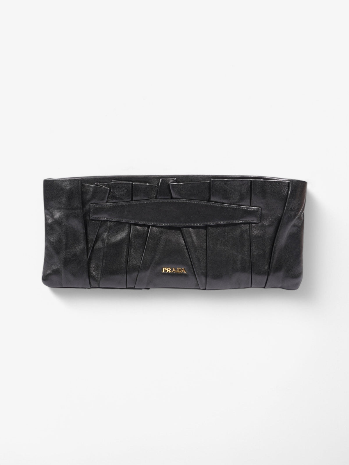 Prada Clutch Black Leather