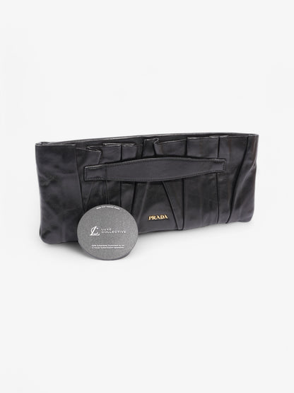 Prada Clutch Black Leather
