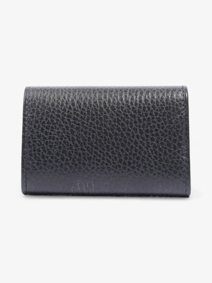 Gucci GG Marmont Key Case Black / Gold Leather