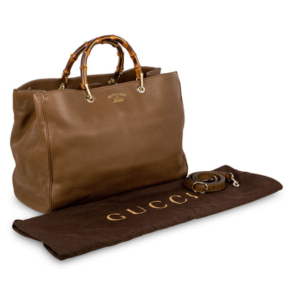 Gucci Maple Bamboo Tote - Large