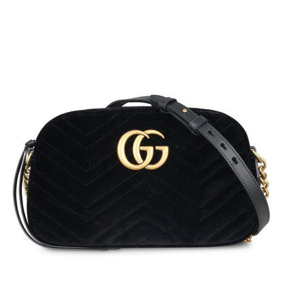 Gucci Small Marmont Bag - Velvet