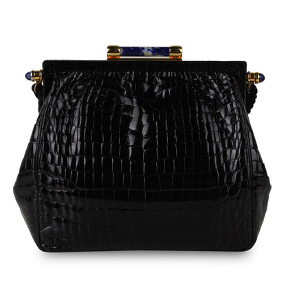 Gucci Vintage Croc Crossbody Bag