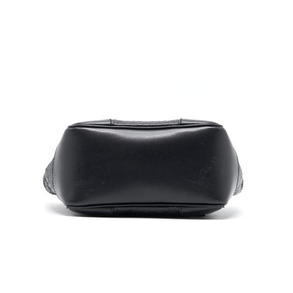 Gucci Black Leather Tote Bag