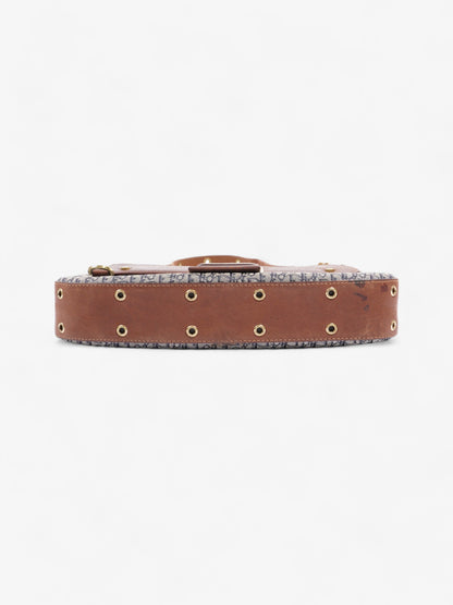 Christian Dior Street Chic Columbus Blue Oblique / Brown Canvas