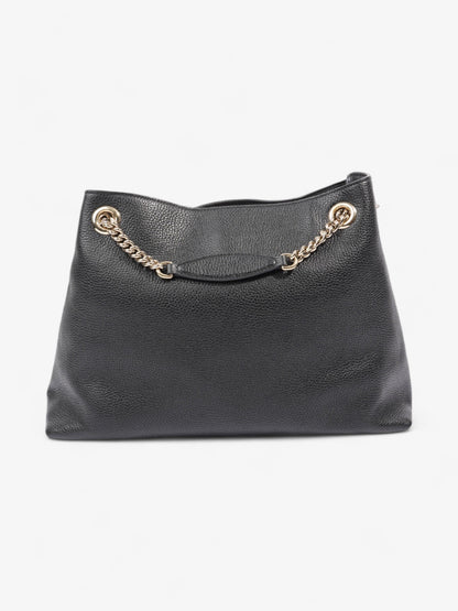 Gucci Soho Chain Tote Black Leather Medium